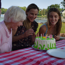 Granny, Serena, Julia Birthday's.07.21.19