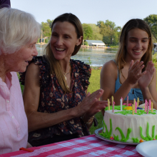 Granny, Serena, Julia Birthday's.07.21.20
